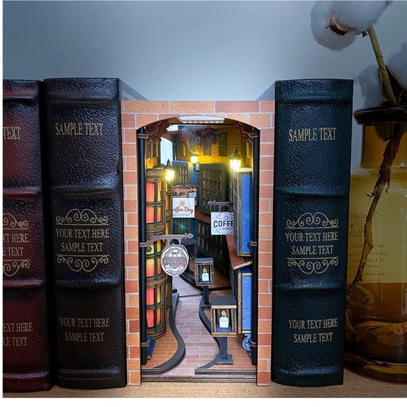 3D Wooden Puzzle Dollhouse Wood Diorama Kit vy Cutebee - Picture 2 of 10